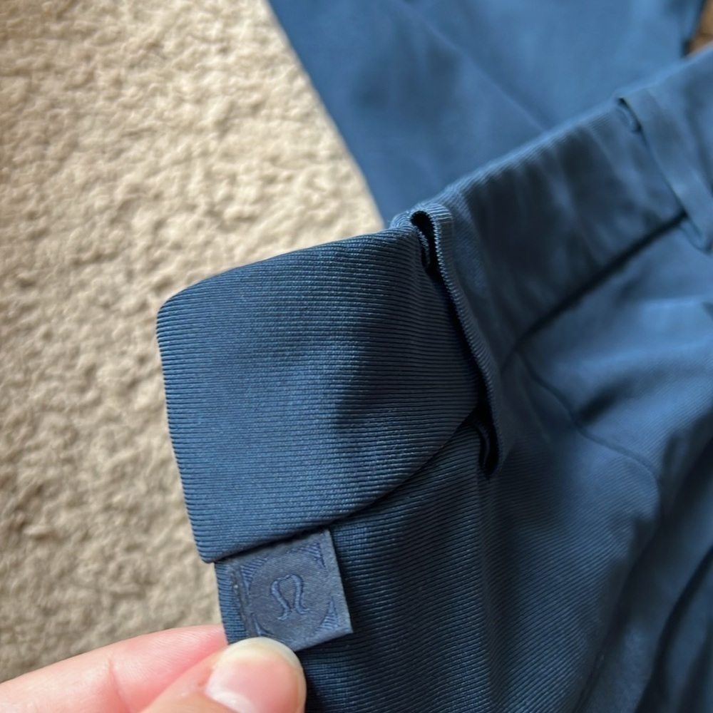 Lululemon Commission Pant Classic Warpstreme 30” True Navy - Picture 10 of 12